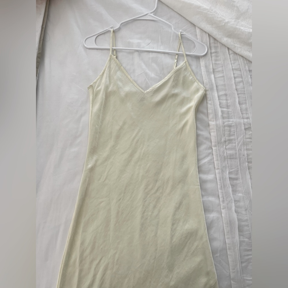 Aritzia Wilfred Only Slip Mini Dress